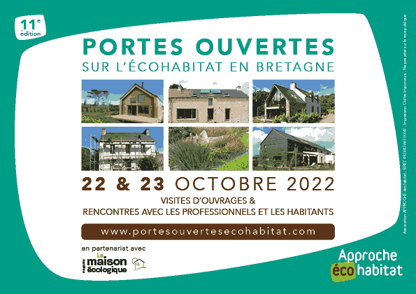Portes ouvertes sur l'Éco-habitat 2022 dans le Finistère